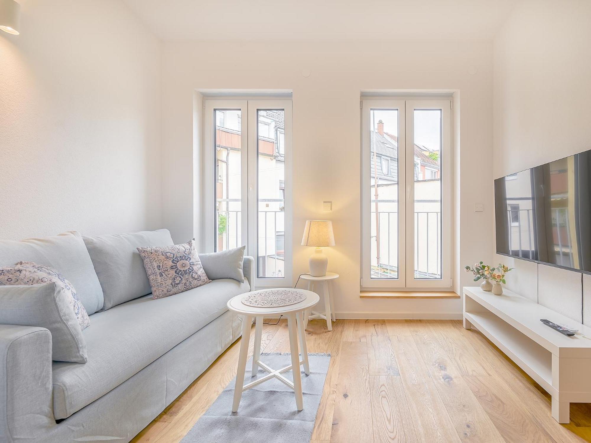Hinterhof-Juwel Mit Kueche Und Smart-Tv Lägenhet Karlsruhe Exteriör bild
